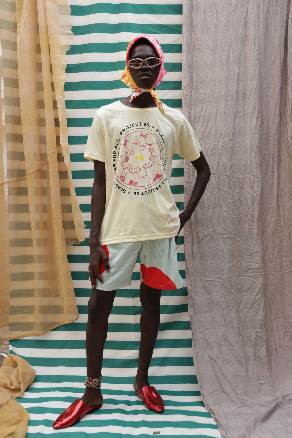 'BLACK FUTURE' CREAM TEE