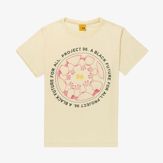 'BLACK FUTURE' CREAM TEE